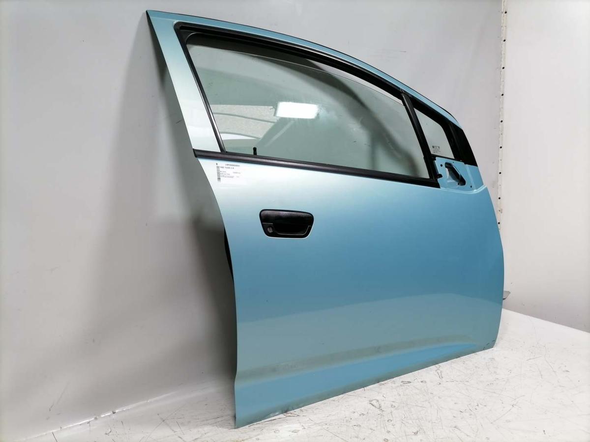 Chevrolet Spark original T&uuml;r vorn rechts GJS Ice Teal Rohbau Bj.2012